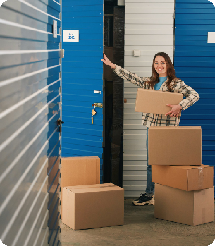 2. Reservieren Sie Ihr Selfstorage